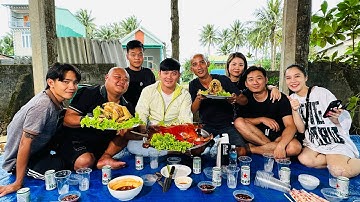 Đại Tiệc Hội Ngộ Anh Em Nha Trang  Bình Định - Toàn Đen Sơn Dược Vlog
