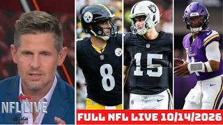 FULL NFL LIVE | Raiders will start Mendoza Murray is franchise QB Rodgers will outplay Mayfield