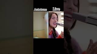 Olivia Rodrigo Deja Vu live vs autotune