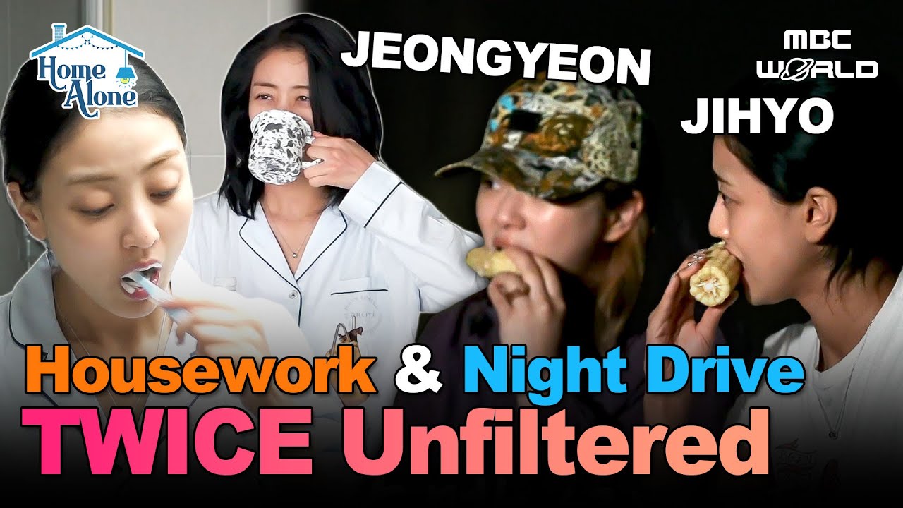 [Sub] Jihyo's Productive Day at Home & Healing Hangout with BFF Jeongyeon! #TWICE #JIHYO #JEONGYEON