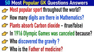 50 Simple India GK Questions | General Knowledge | Easy India Quiz Questions and Answers | Quiz