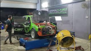 Kancil 528hp dyno 1st in Malaysia by Cmt Garage performance