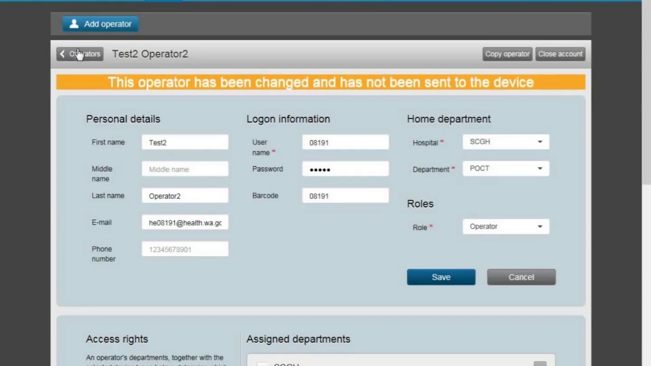 AQURE - Add Device Operator - YouTube