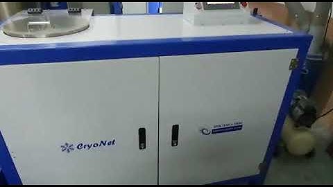 Cryonet Spin Tear n Trim Rubber Deflashing Machine