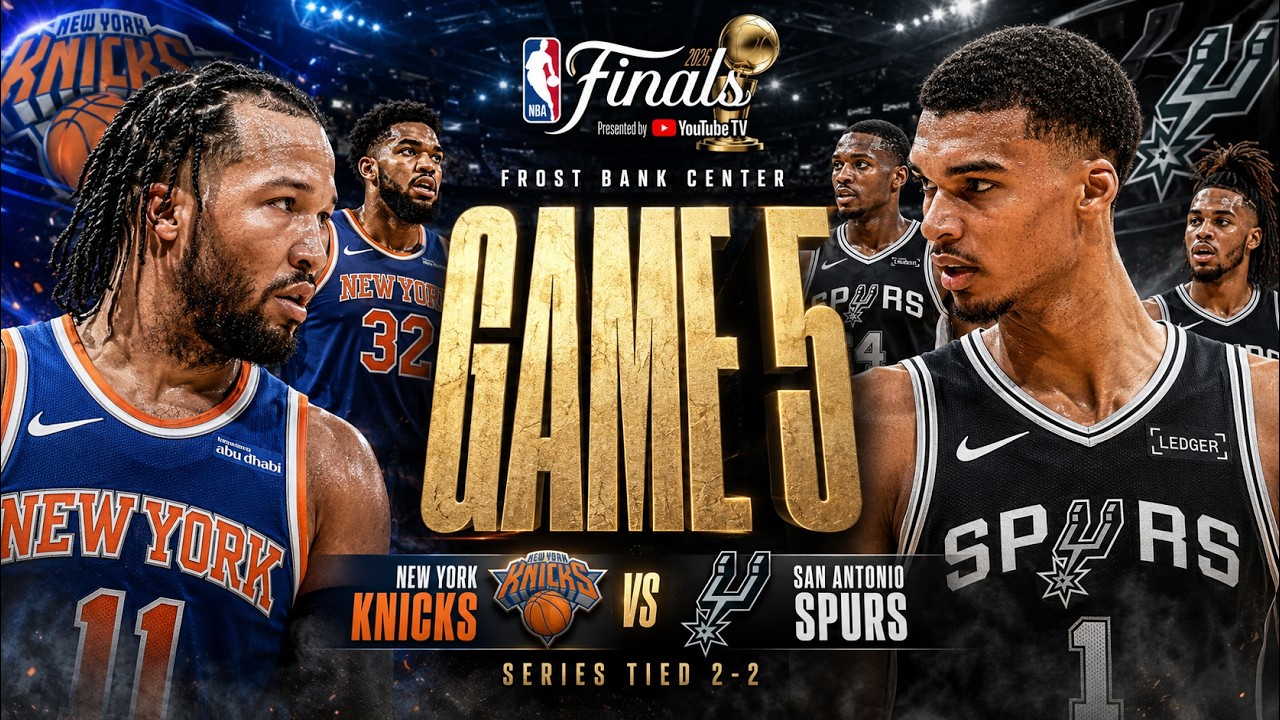 🏀Knicks vs Spurs · Game 5 · 🏆NBA Finals 2026🏆 · Full Game · NBA2K26