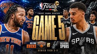 🏀Knicks vs Spurs · Game 5 · 🏆NBA Finals 2026🏆 · Full Game · NBA2K26
