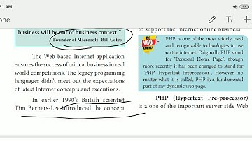 12TH COMPUTER APPLICATIONS CHAPTER-4 INTRODUCTION TO HYPERTEXT PREPROCESSOR (PART-1)