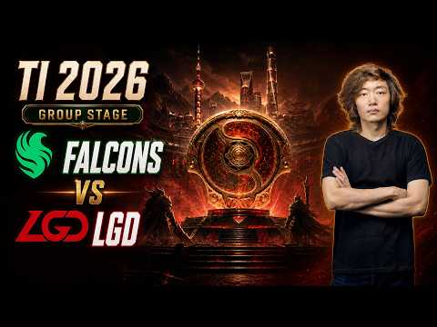 Falcons vs LGD l The International 2026 Group stage