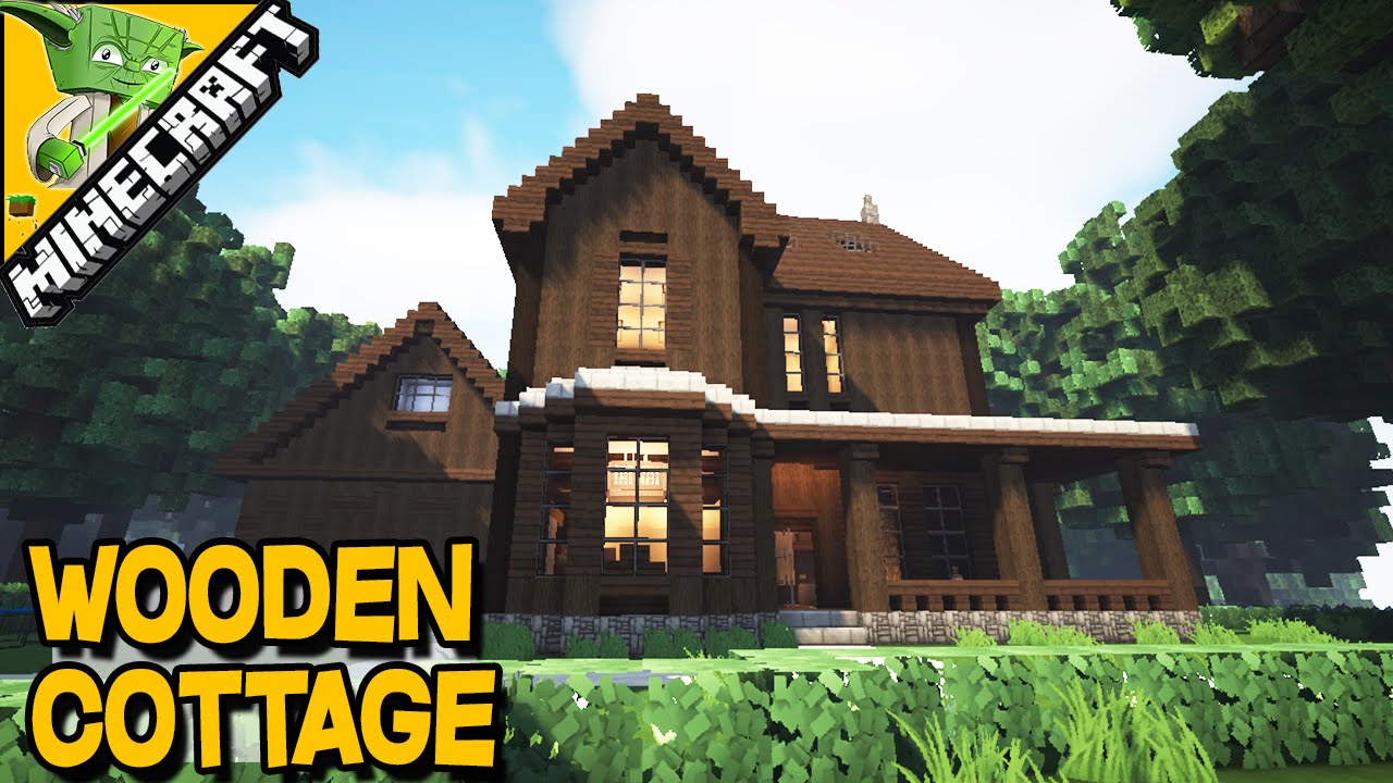 Minecraft Wooden Cottage - with Keralis - YouTube