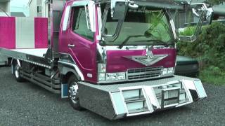 デコトラ 積載車 三代目ｐｅａｃｈ Youtube