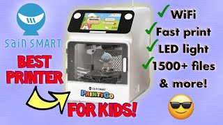 The best 3d printer for kids! The sainsmart printygo 3d printer a great starter printer for ages!