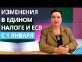 Главные изменения 2021 года по единому налогу и ЕСВ