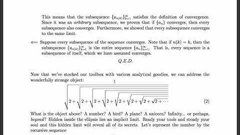 Monotonic Sequences and Subsequences.