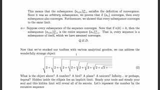Monotonic Sequences and Subsequences.