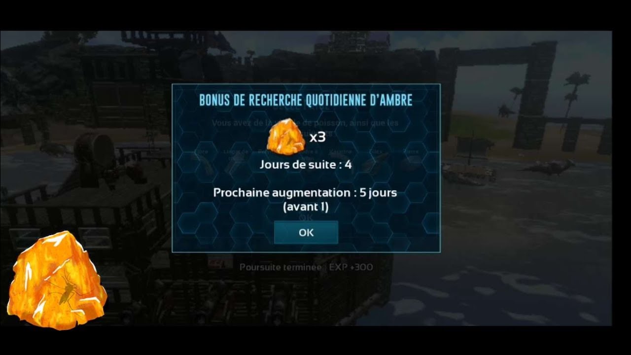 ark mobile fr tout savoir sur les quête quotidienne ! (free ambre