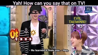 Evil Maknae Taemin Roasting SHINee Hyung'