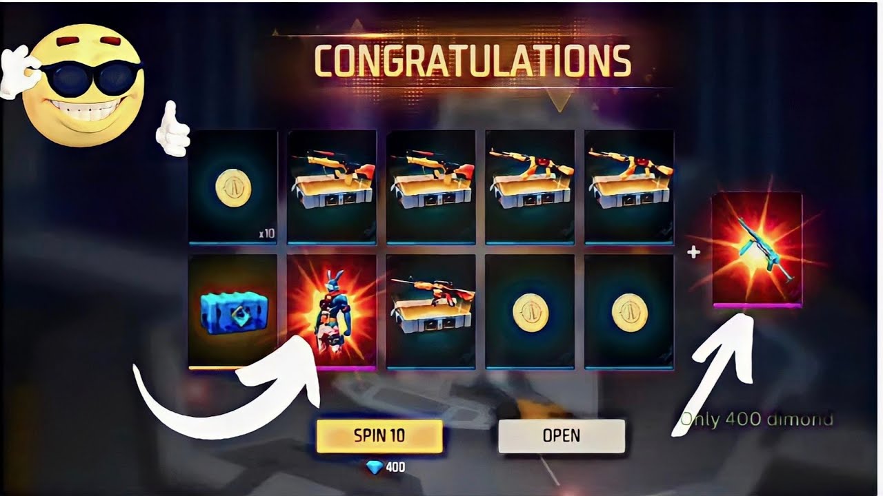 Bunny Royale 1 spin Trick 😍 Bunny bundle spin Bunny bundle return