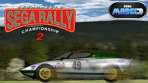 Sega Rally 2 (1998) (Arcade) on Sega Model 3 Emulator (60FPS)