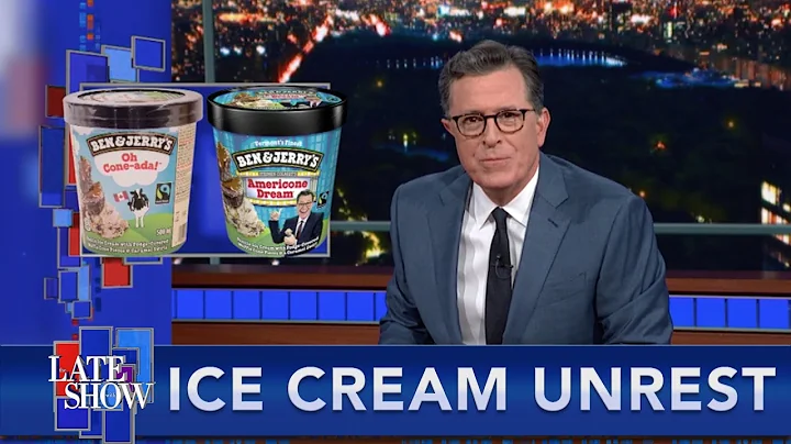 Stephen Colbert Is Outraged Over Canadian "Americo...