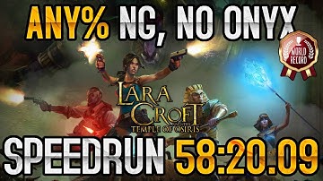 Lara Croft and the Temple of Osiris – Any% NG, No Onyx Speedrun in 58:20.09 RTA [PS4 v1.02]