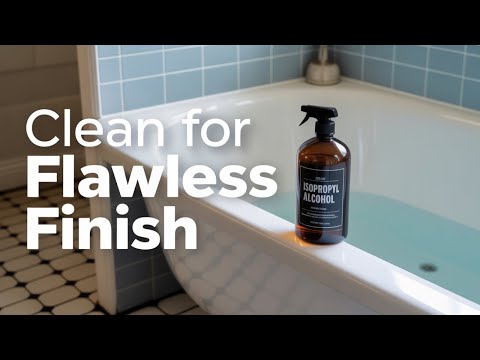 How to Clean & Prepare a Bathtub for a Flawless Finish