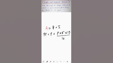 Simple and Compound interest miscellaneous aptitude question part 1 @EducationalDigest