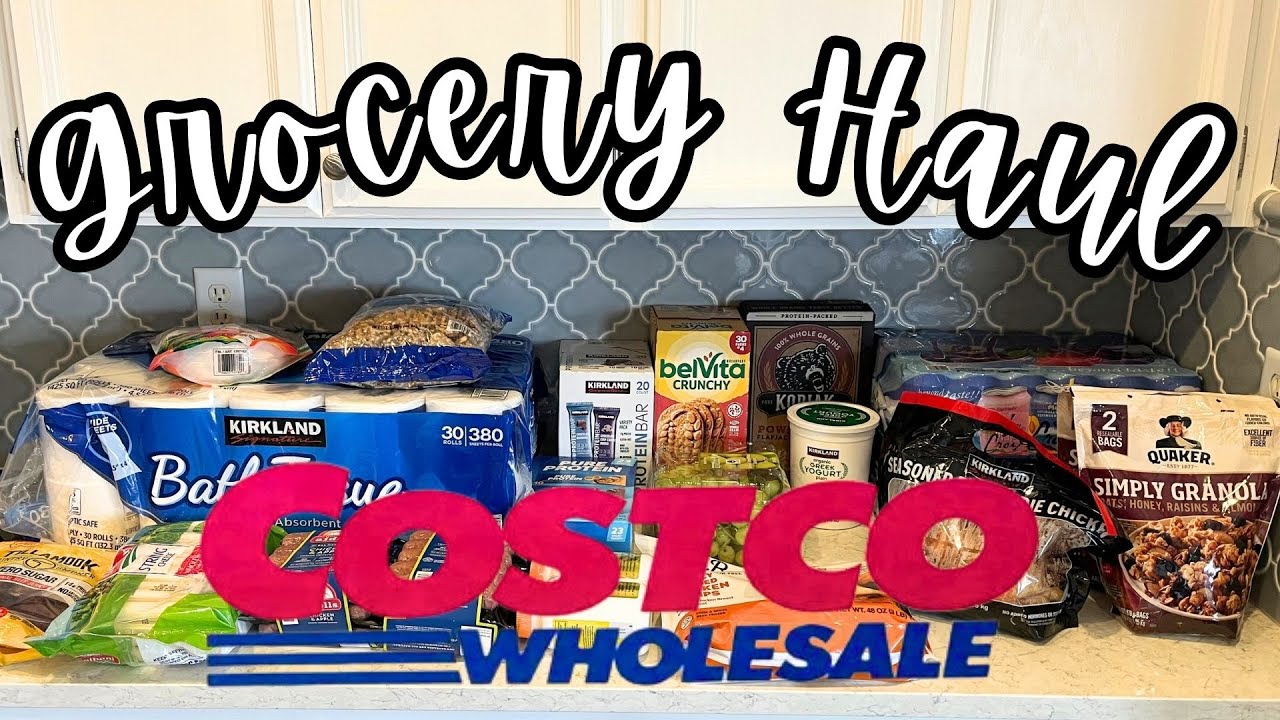 Costco Stock-Up Grocery Haul