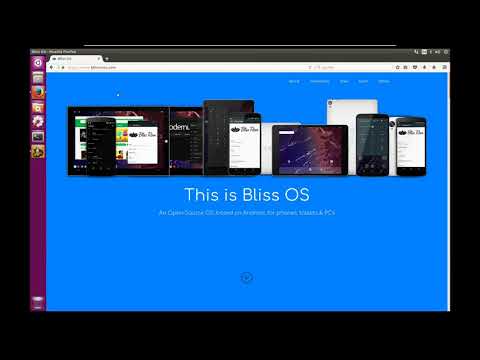 How to install Bliss OS 7.2 (dual boot about Ubuntu)