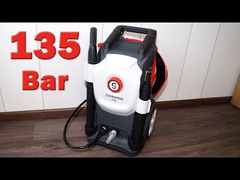 OVERVIEW STERWINS 135 MINI CAR WASHER HIGH PRESSURE 490 L/H TESTS