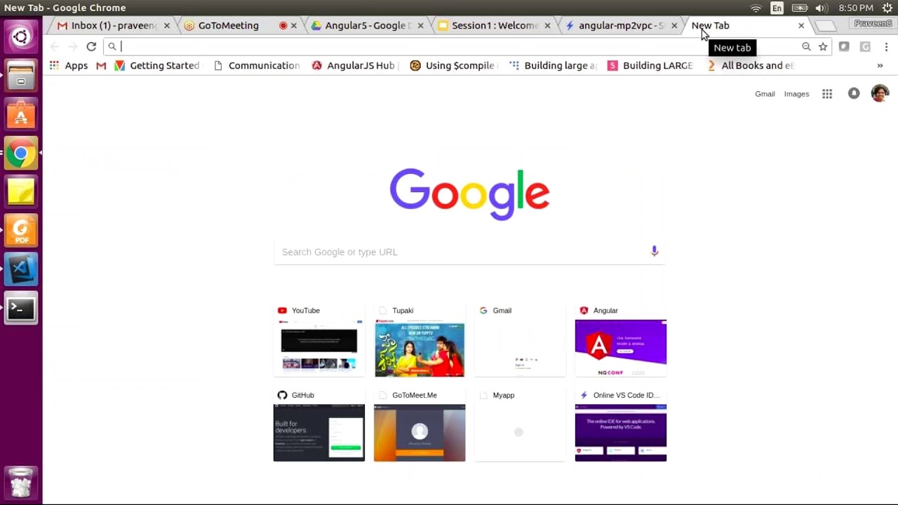 2018 03 07 20 43 Praveen Angular Js Class 01 YouTube