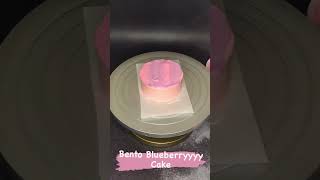 Birthday Bento Cake || Cake Shorts || Bento Cake Shorts || Blueberry Cake #bentocakes #bento