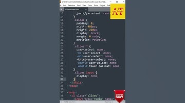 Image Slider | HTML CSS #shorts