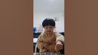 Kim-jun-seo learning ABC..#reading #abc#with #mama#international #couple #kid#lovealot#