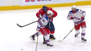Alex Ovechkin getting dropped
