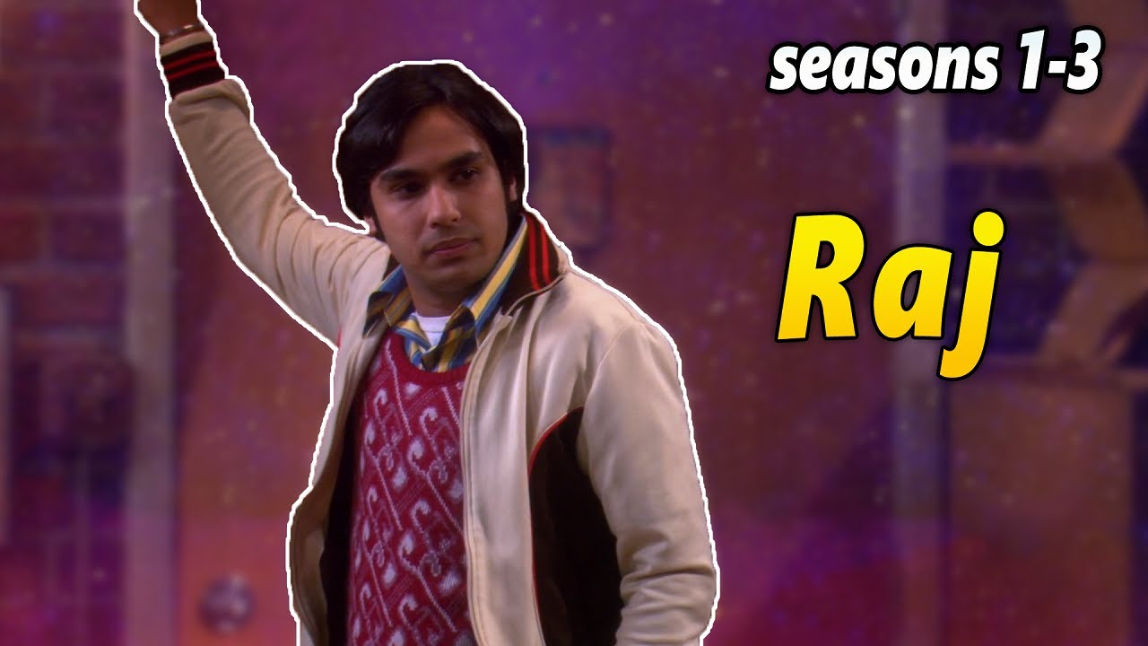 The Big Bang Theory | Short funny moments with Raj | Seasons 1-3 - YouTube