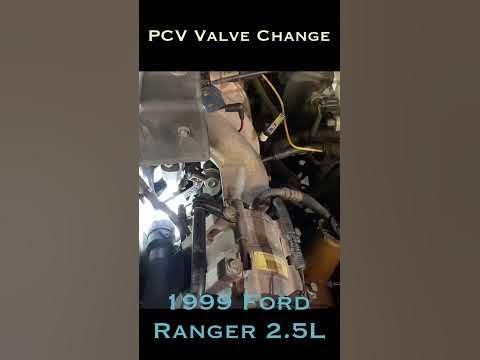 Ford Ranger 2.5 PCV Valve Change 5 min! - YouTube