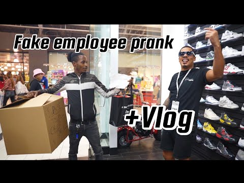 Fake Employee Prank/ Vlog !