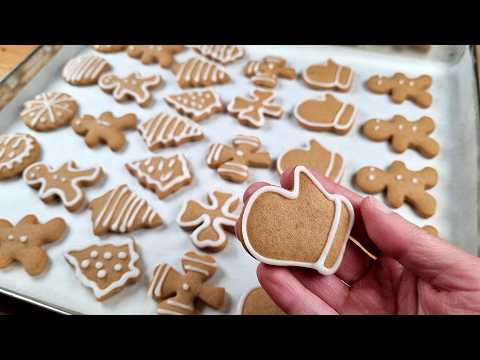 Amazing Honey Gingerbread cookies | Christmas cookie corner