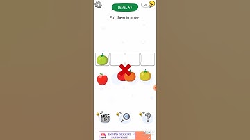 Who is ? Level 47 put them in order