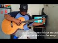 Dear God Fingerstyle Alif Ba Ta with Lyrics