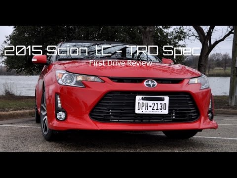 First Drive - 2015 Scion tC with TRD Exhaust, Springs, Brakes and Air Filter