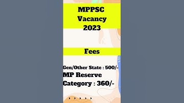 MPPSC Notification 2023 | MPPSC Assistant Professor Vacancy 2023 | @TalkStory9 #jobs #vacancy #short