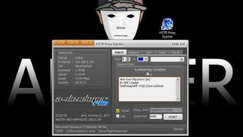 วิธีใช้ HTTP Proxy Injector (PC)