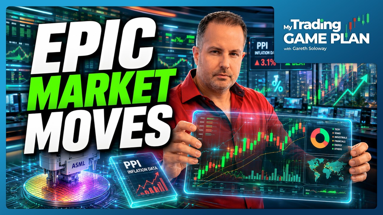 Major Market Action: PPI Inflation Data Hits, ASML Semiconductor Earnings, Trades & Charts