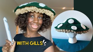 Crochet Mushroom Hat Step By Step Tutorial
