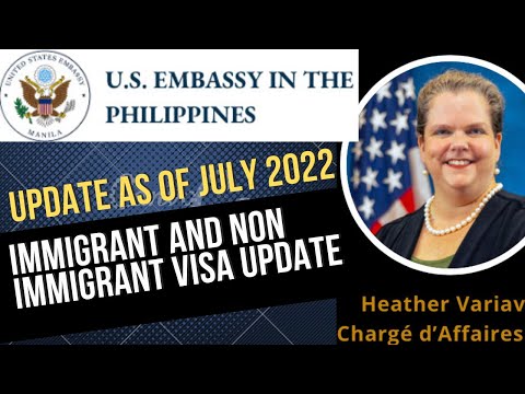 July 2022 Visa Update for all Categories | US Travel Guidelines | US Embassy Manila and Cebu