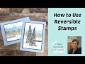 Stunning Reversible Stamps For Easy Card Making