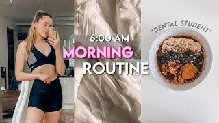 MY HEALTHY MORNING ROUTINE *as a uni student*| balancing school & a healthy lifestyle
