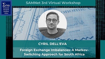 Session 2: Foreign Exchange Imbalances : A Markov-Switching Approach for South Africa