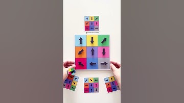 Kids Activity 🧩 | 3 Arrow Play Challenges #printables #chanafavors #kidsactivities #earlylearning